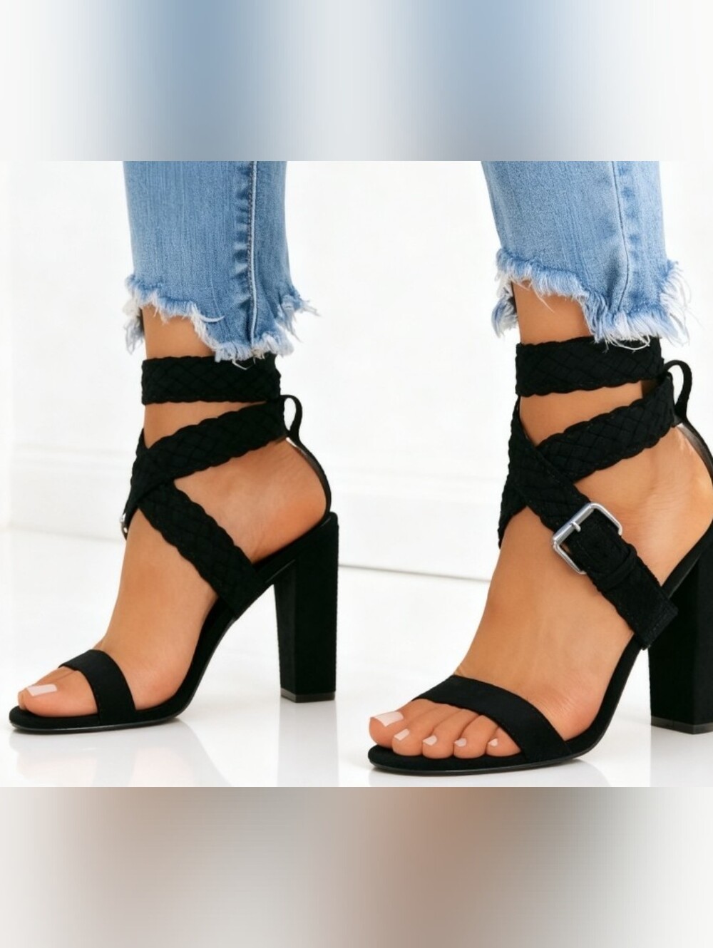 Just In💗 In Paris Black Heels